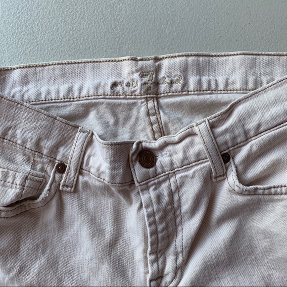 Seven For All Mankind Off White Jeans - Picture 3 of 3